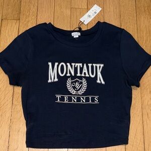 Garage Navy Blue Montauk Tennis Tee